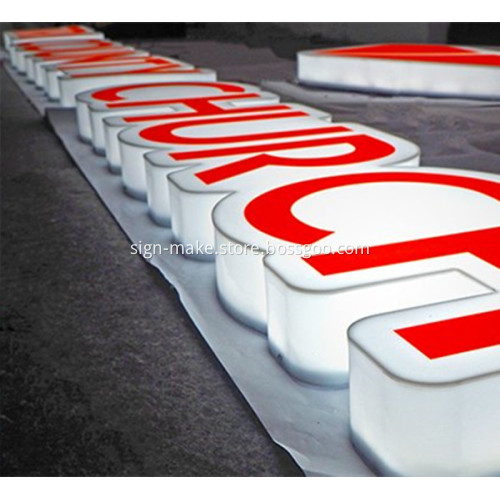 Custom Signs for Sport Real Estate Restarnt Voting